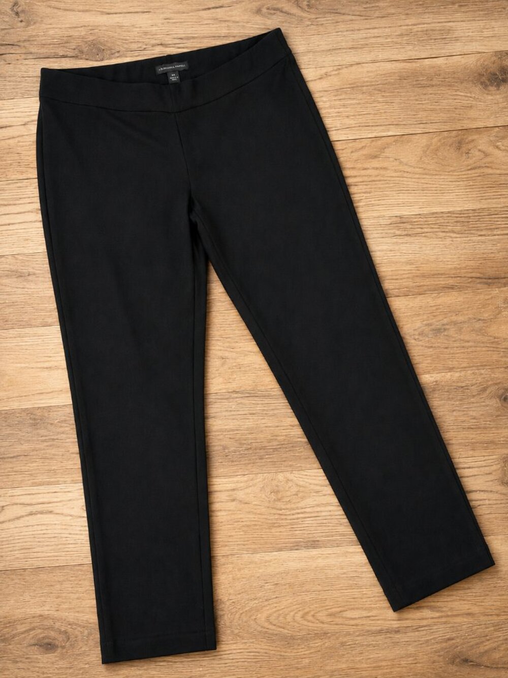 Adrianna Papell Ponte Pull-On Pants Black Medium NWT Stretch NWY - Picture 3 of 7
